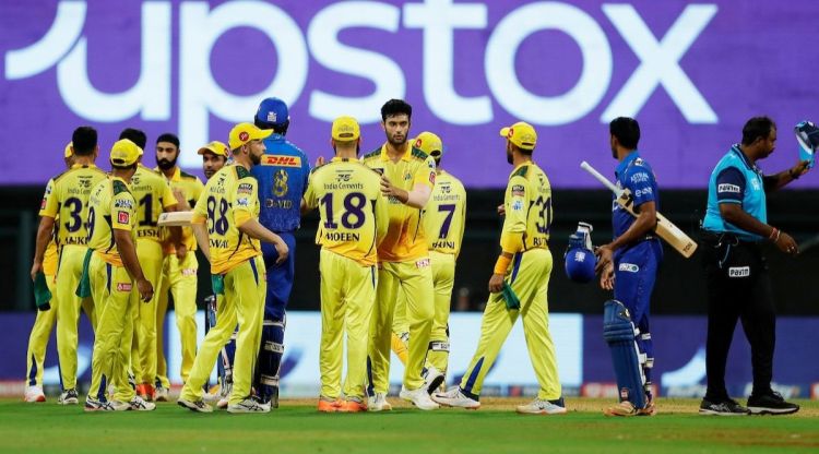 MI defeat CSK by 5 wickets. (Photo by Saikat Das / Sportzpics for IPL)