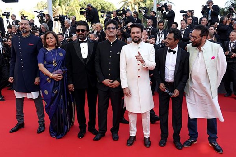 India, red carpet, Cannes 2022, indian express news