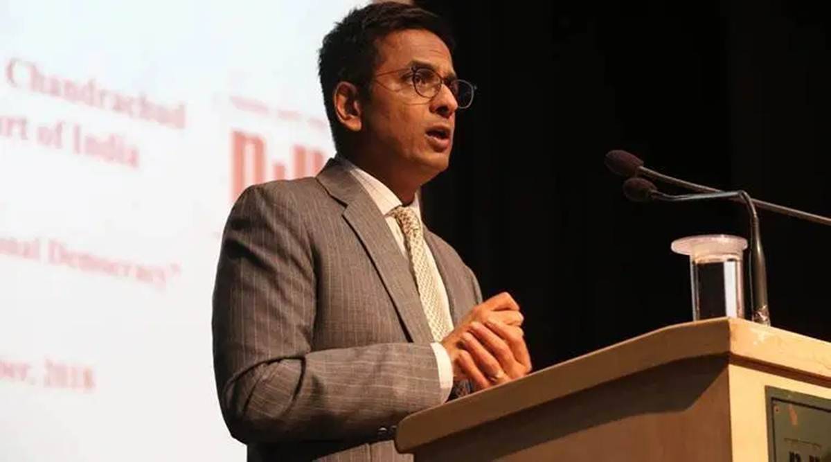 D Y Chandrachud, Justice D Y Chandrachud, Indian Express, India news, current affairs, Indian Express News Service, Express News Service, Express News, Indian Express India News