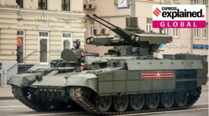 Russia's Terminator tank support system, now in Ukraine