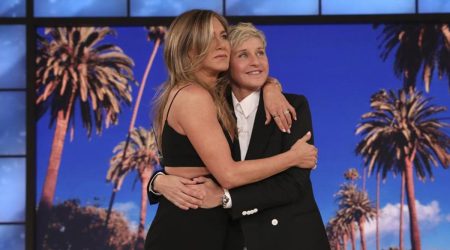 Ellen DeGeneres and Jennifer Aniston