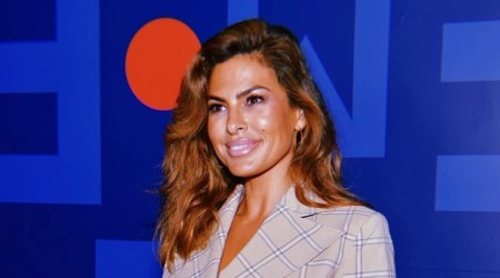 Eva Mendes, Eva Mendes news, Eva Mendes and Ryan Gosling, Eva Mendes family life, Eva Mendes household chores, Eva Mendes kitchen freak, Eva Mendes cleaning activities, indian express news