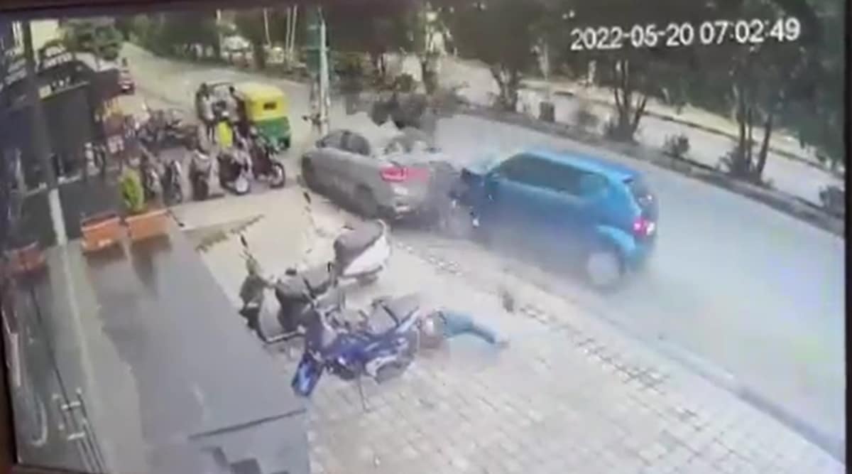 The police suspect lack of sleep might have led to the incident. (Express Photo)