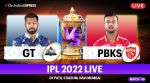 IPL 2022, GT vs PBKS Live Cricket Score
