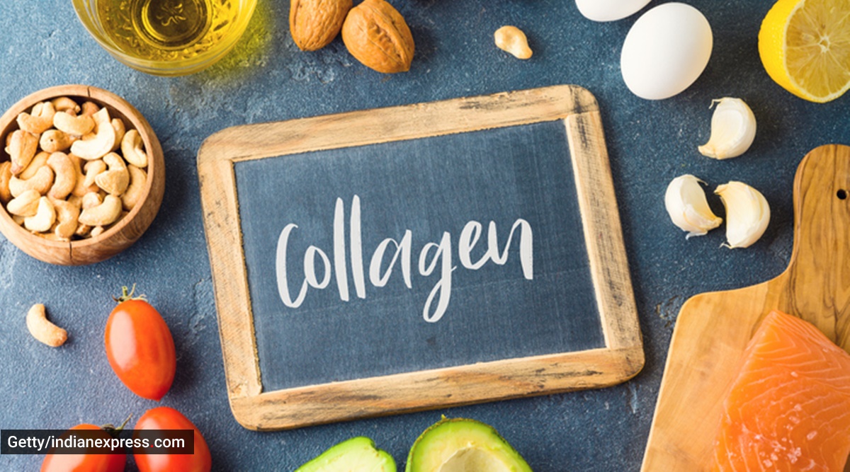 collagen, what is collagen, why is collagen important, collagen boosting foods, foods rich in collagen, diet rich in collagen, collagen and skincare, indian express news
