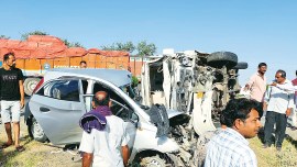 Rajkot, road accidents, Ahmedabad, Ahmedabad news, Gujarat, Gujarat news, Indian Express, India news, current affairs, Indian Express News Service, Express News Service, Express News, Indian Express India News