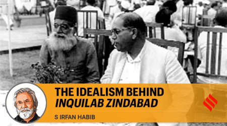Inquilab Zindabad, umar khalid, delhi riots 2020, northeast delhi riots case, umar khalid uapa, Inquilab Zindabad slogan, bhagat singh, indian freedom struggle, indian express opinion, S Irfan Habib writes