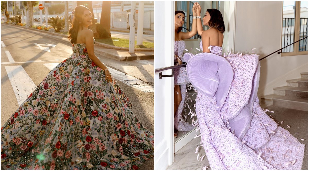 1200px x 667px - Hina Khan, Meera Chopra and others take over Cannes 2022 red carpet in  stunning ensembles | Lifestyle News,The Indian Express