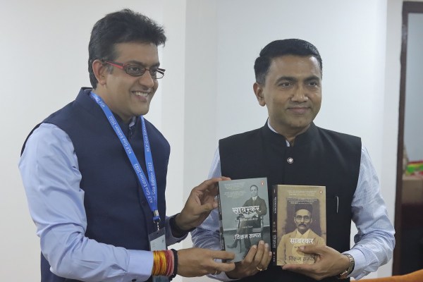Pramod Sawant, Goa CM, Savarkar, Vinayak Damodar Savarkar, Gomantak, India news, Goa news, Indian express, Indian express news, current affairs