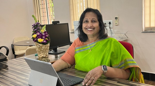 Dr Sheela Godbole was heading the epidemiology division at the institute before becoming its director. (Express Photo)