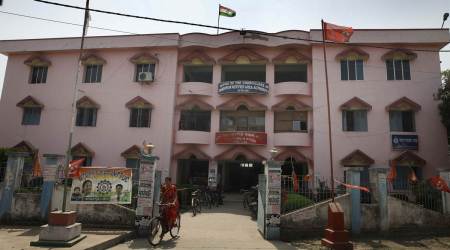 In Taherpur, the CPI(M) won eight out of 13 seats, while the TMC won the rest. (Express Photo by Partha Paul)