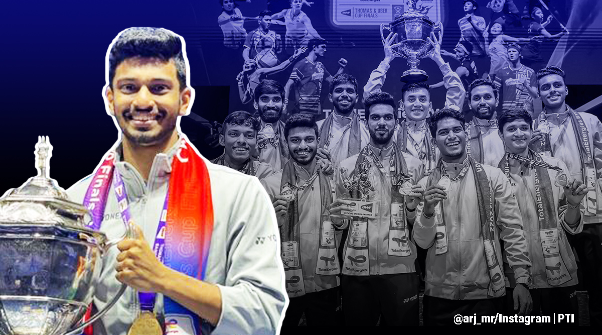 Loss to Chinese Taipei brought the team together Thomas Cup champion Arjun M R Badminton News