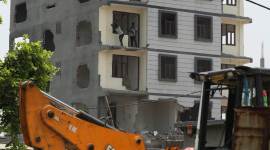 South Delhi Municipal Corporation, anti encroachment drive, anti-encroachment, land encroachment, Delhi news, Delhi city news, New Delhi, India news, Indian Express News Service, Express News Service, Express News, Indian Express India News