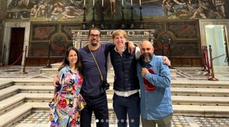 Jason Momoa, Jason Momoa apology, Jason Momoa Vatican pictures, Jason Momoa photography inside Sistine Chapel, indian express news