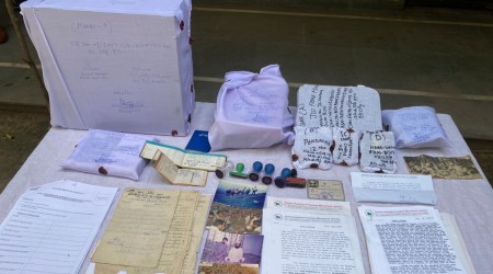 The seized material includes Jamaat-e-Islami (a banned organization) literature related to Doda region, forms for medical admission in Pakistan, among other things. (Express)