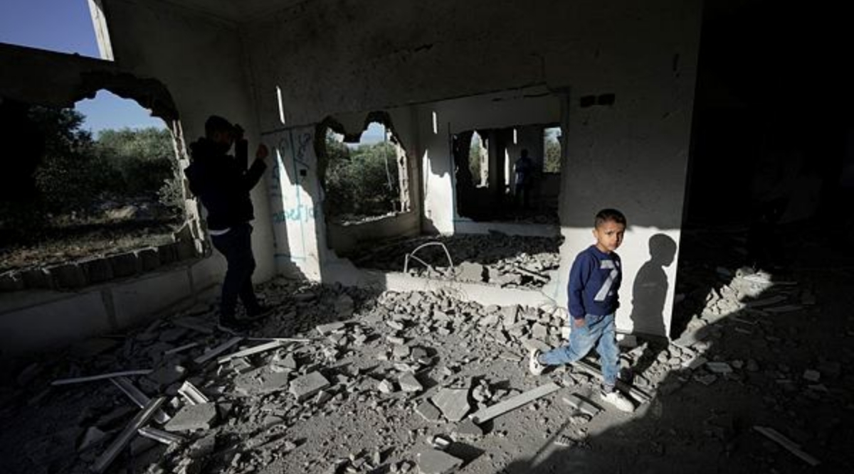 Israeli troops demolish domestic of Palestinian assailant