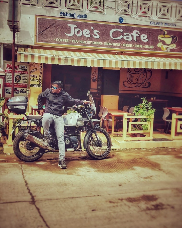 couple, couple travelling, travelling on bikes, motorcycle rides, couple on bike, travelling on motorcycles, Mamallapuram couple, love for travel, sustainable travel, tips for travelling on bike, love for bikes, indian express news