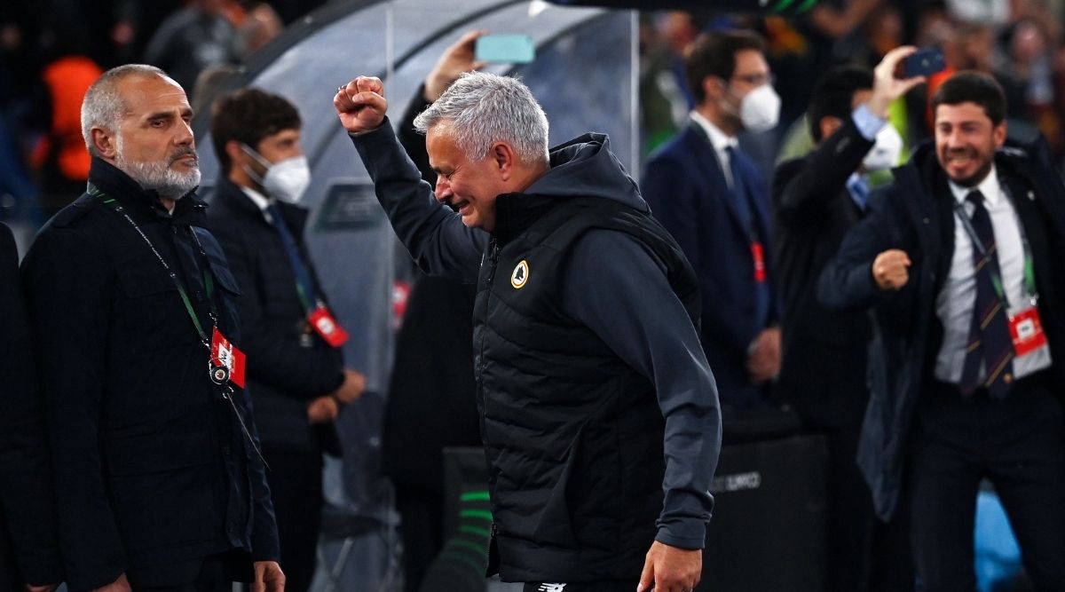 Watch: Jose Mourinho Lets The Tears Flow As AS Roma Beat Leicester City ...