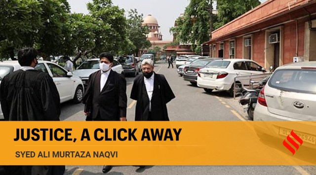 The Indian judiciary has increasingly started using technology and the change is reflected in the legal profession in general as well. (Express File)