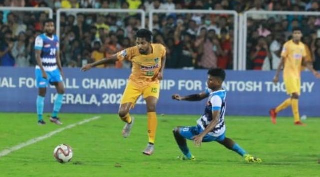 This is Kerala's first win in a Santosh Trophy tournament on home soil since the 1990-91 edition in Kochi. (Twitter/India Football Team)