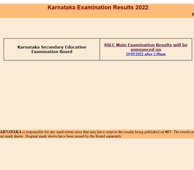 Karnataka SSLC Board sites, KSEEB Result Websites