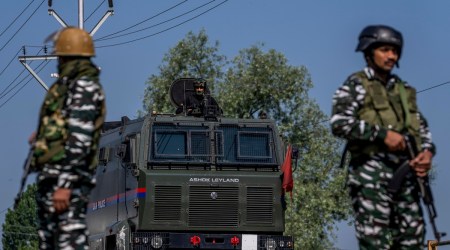 On May 10, a civilian was killed and another injured during an encounter between militants and a joint team of J&K Police, the Indian Army and paramilitary personnel. (Representational Photo)
