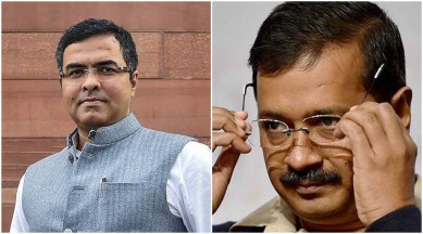 Arvind Kejriwal, Parvesh Singh, RSS shakhas, Nationalism, BJP vs AAP, BHP delhi, delhi news, Indian express