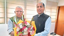 Jai Ram Thakur, Aam Aadmi Party, Uttarakhand, Haryana, Manipur, Goa, Gujarat, Himachal Pradesh, Uttar Pradesh and Assam, Indian Express, India news, current affairs, Indian Express News Service, Express News Service, Express News, Indian Express India News