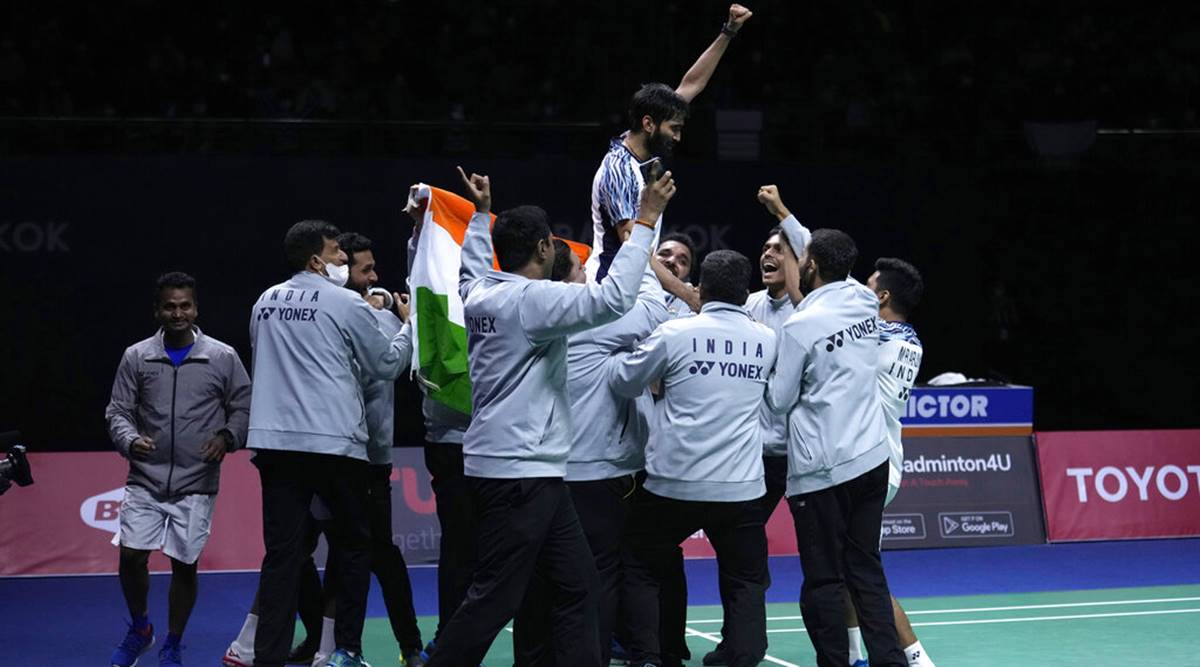 Kidambi Srikanth: House-sick boy who took up badminton for ‘timepass’ is India’s undefeated Thomas Cup hero