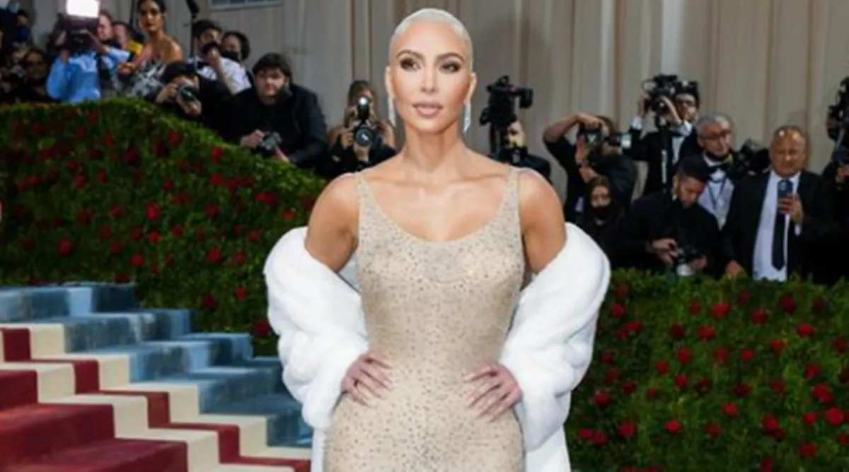 Kim Kardashian, Kim Kardashian fitness, Kim Kardashian weight loss, Kim Kardashian starving, Kim Kardashian Met Gala 2022, Kim Kardashian trainer, Kim Kardashian Met Gala 2022 dress, indian express news