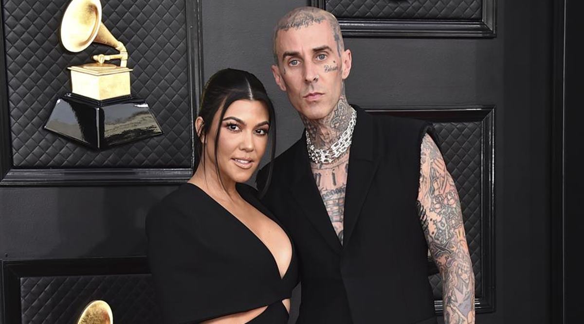 Travis Barker shows off his tattoo tribute to Kourtney Kardashian after ex  accused him of destroying their family  The US Sun