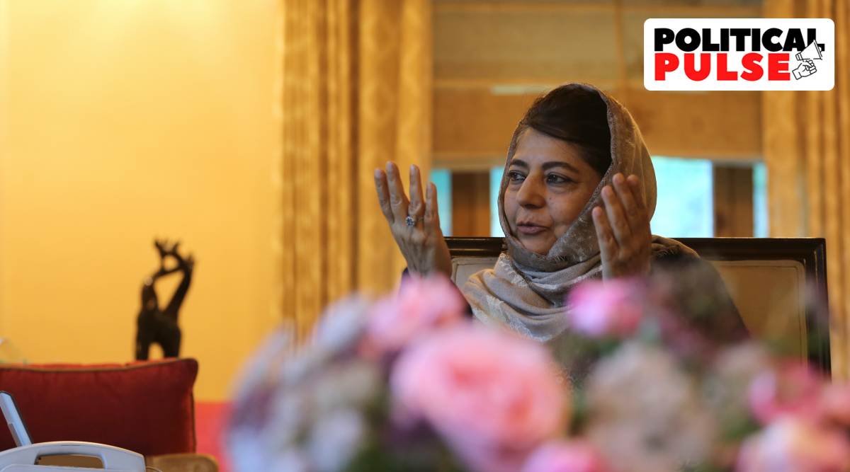 Peoples Democratic Party (PDP)  leader Mehbooba Mufti ( File)