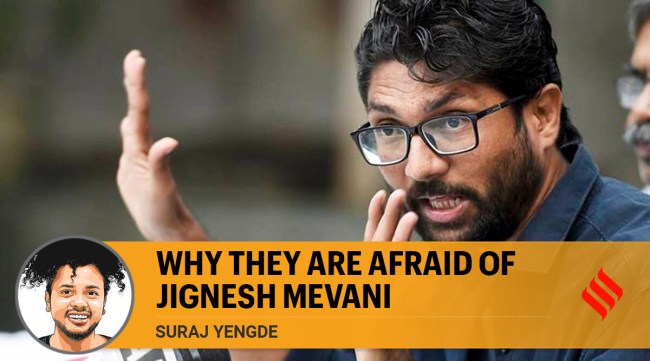 The arrest of 41-year-old Mevani by the BJP-ruled Assam Police highlights the growing repression by the BJP and its extended fears of a Dalit. (PTI)