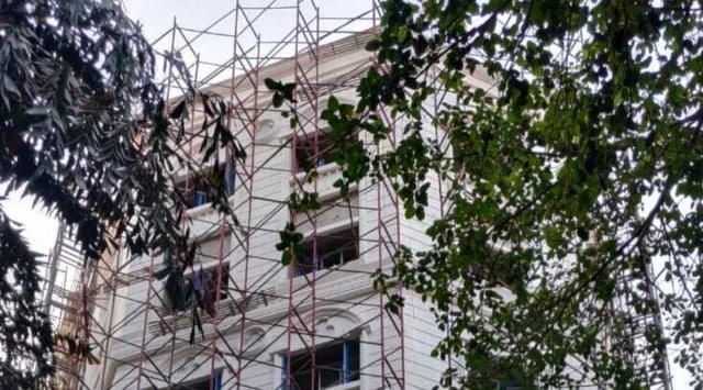 New building inauguration in May. (Express Photo by Yogesh Naik)