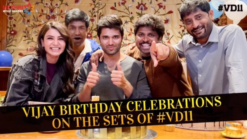 Samantha Ruth Prabhu Celebrates Vijay Deverakonda’s Birthday On Film ...