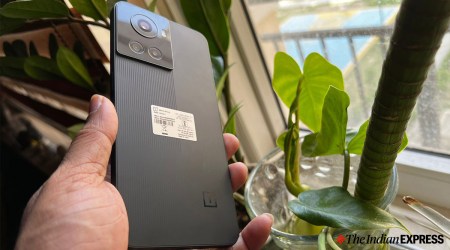 OnePlus 10R review: An image of the OnePlus 10R phone is seen