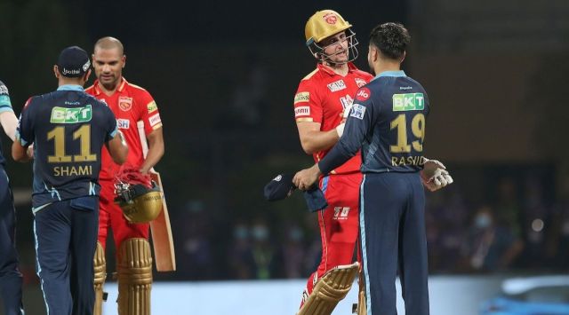 PBKS defeat GT by 8 wickets. (Photo by Rahul Gulati / Sportzpics for IPL)