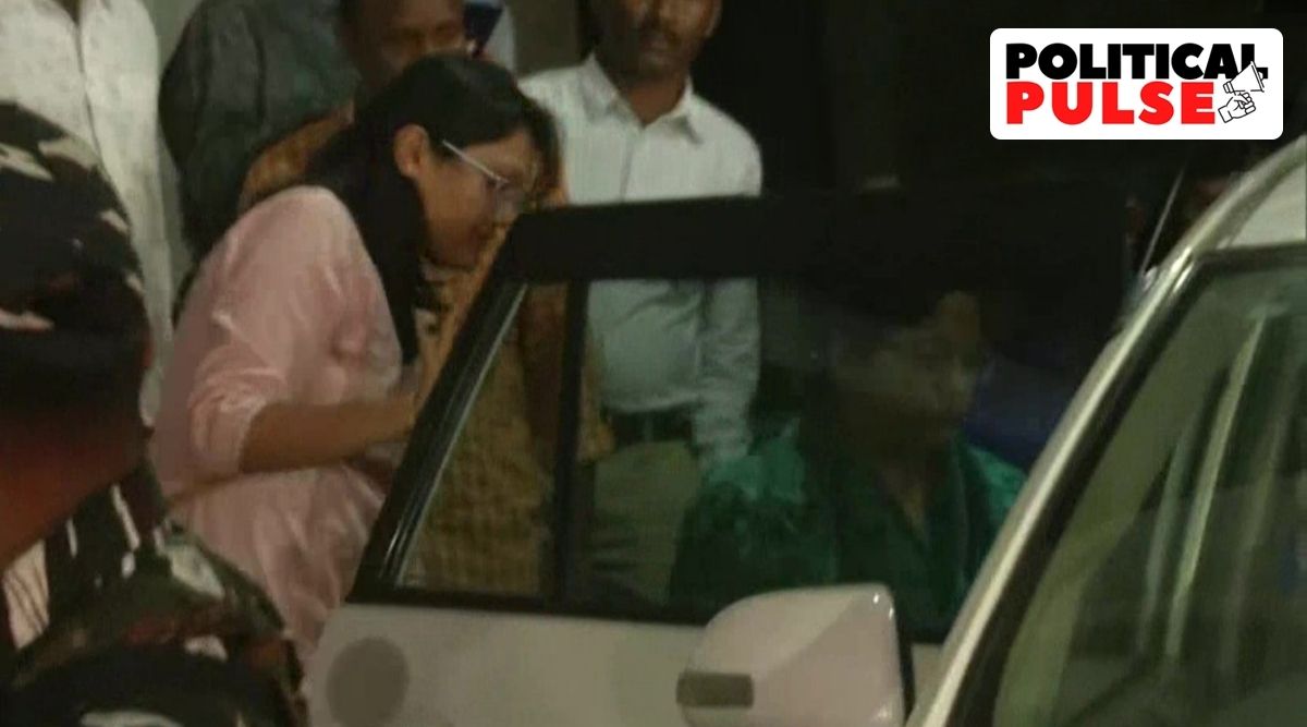 Jharkhand Mines Secretary Pooja Singhal, arrested by Enforcement Directorate, in Ranchi on May 11. (Photo:ANI)
