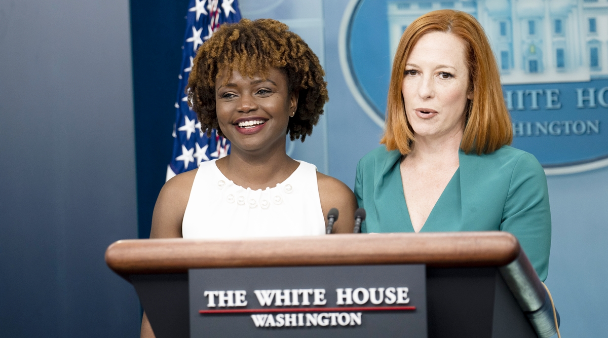 Karine Jean-Pierre is named White House Press Secretary | World News,The Indian Express