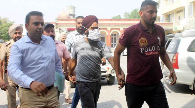 Barjinder Singh Parwana in Patiala, Sunday. (Express photo by Harmeet Sodhi)