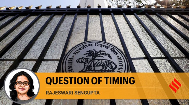 So what made the RBI change its mind? Under the inflation-targeting framework, the central bank’s thinking is typically revealed by its inflation forecast. If it projects that inflation will be above target for some time, it implies that the central bank is concerned about rising prices and will be taking action to bring inflation down. 