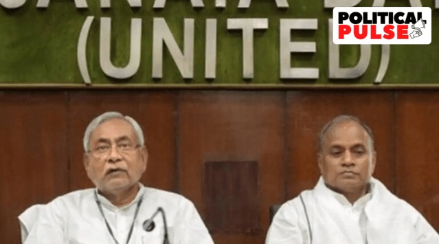 RCP Singh (right) with Bihar CM Nitish Kumar (File photo)