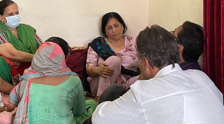 ‘You are taking us there only to get us killed’: Angry Kashmiri Pandits tell BJP president in Kashmir