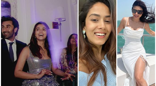 Shaheen Rajput Shaheen Bhatt, Mira Rajput, Mouni Roy: 8 celebrity photos you should ...