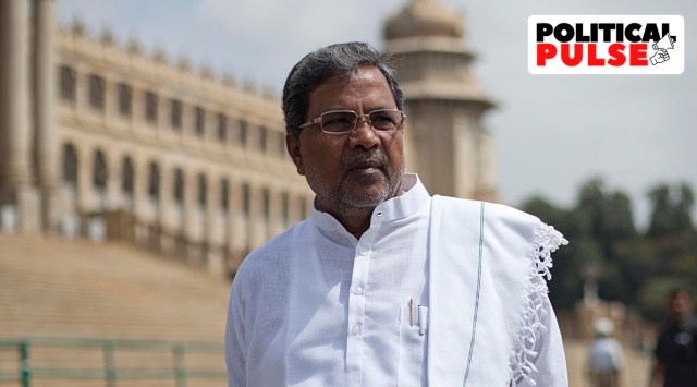 Recently, Siddaramaiah sparked angry reactions when he implied that the Sangh Parivar's ideological fount had Aryan origins compared to the Dravidian roots of people in southern India. (Express file)
