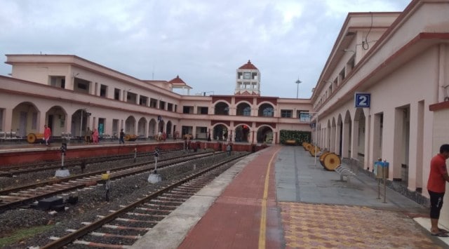 The railway station near Somnath temple. (Courtesy: Bhavnagar division, Western Railway)