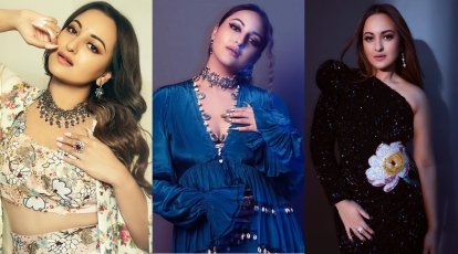 414px x 230px - Celeb style: Sonakshi Sinha amps up the glam quotient in three stunning  looks | Fashion News - The Indian Express