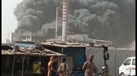 According to fire officials, the fire broke out at Bharat Rasayan, a chemicals manufacturing unit, at 3.10 am Tuesday. Workers from other departments of the factory also started running out after hearing the blast, leading to a stampede-like situation. (Express)