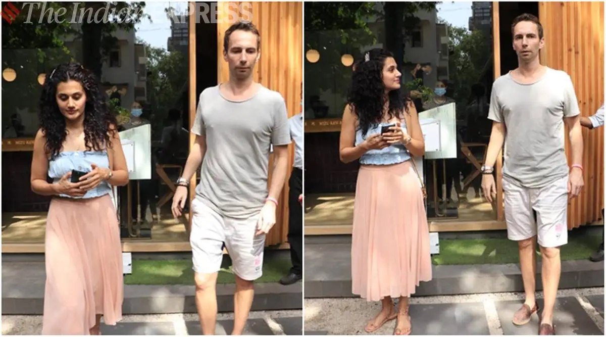 Taapsee Pannu goes on a lunch date with rumoured boyfriend Mathias ...