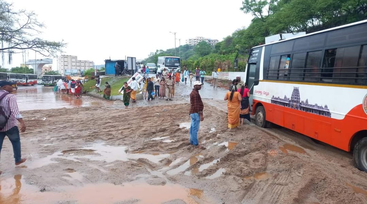 Heavy rains across Telangana, Yadadri Bhuvanagari district records most ...